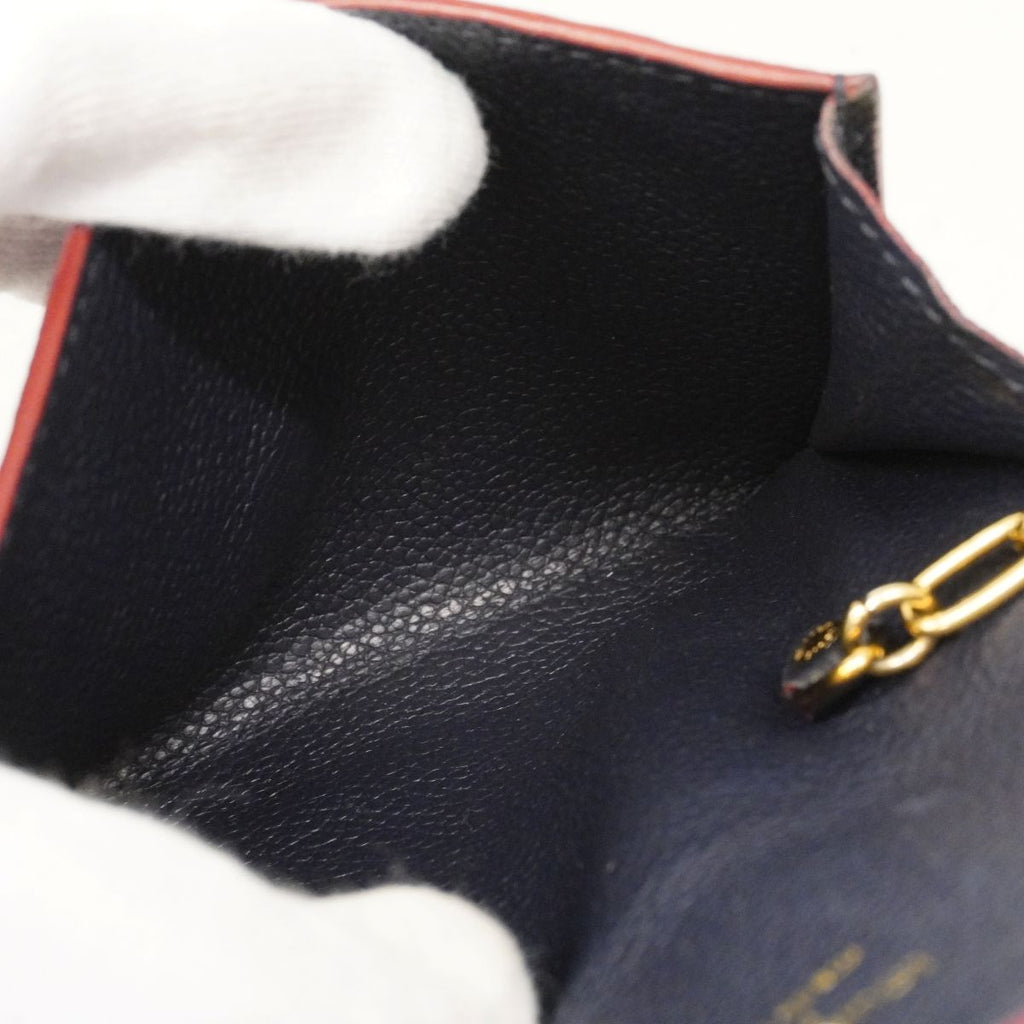 Louis Vuitton Coin Case Monogram Empreinte Pochette Cles Marine — view 3