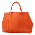 Hermes Tote Garden Party PM Negonda Sanguine Silver