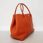 Hermes Tote Garden Party PM Negonda Sanguine Silver — view 2