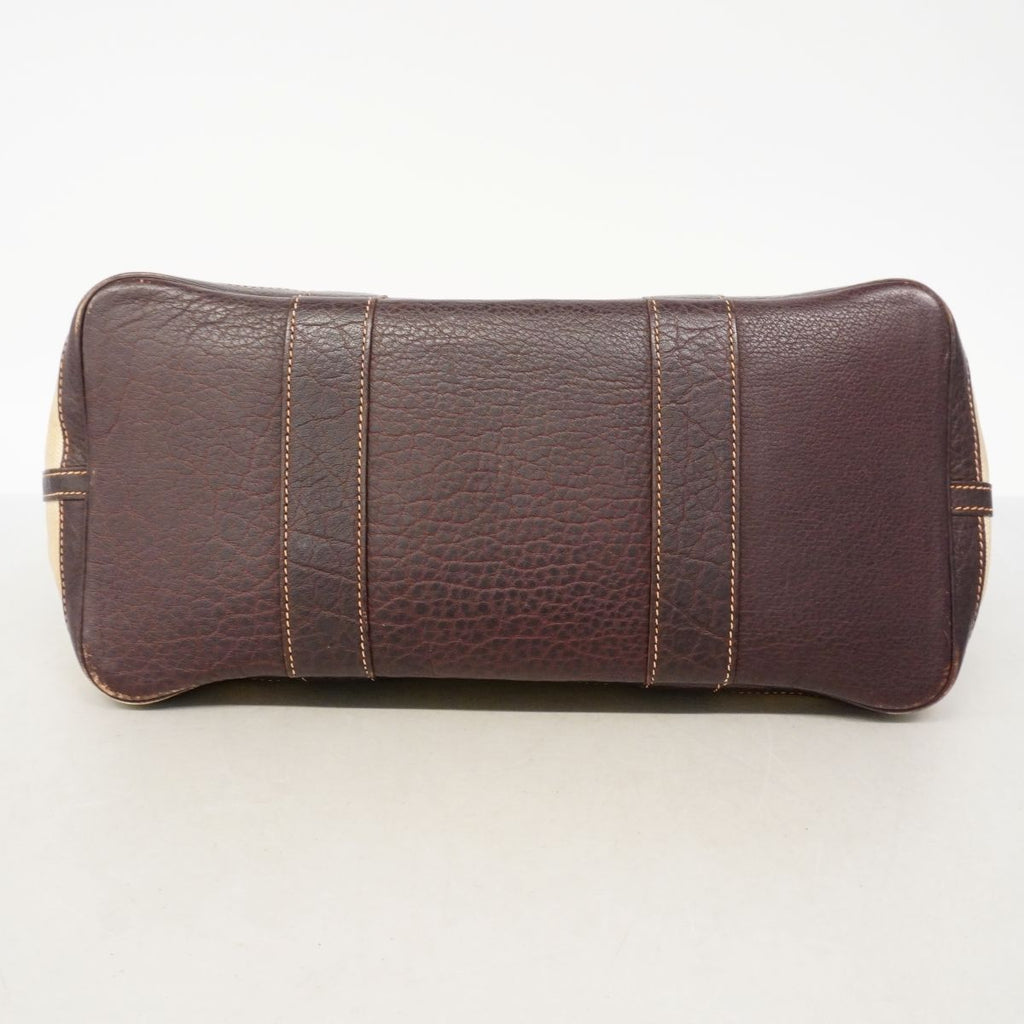 Hermes Tote Garden Party PM Toile Ash Brown Silver — view 3
