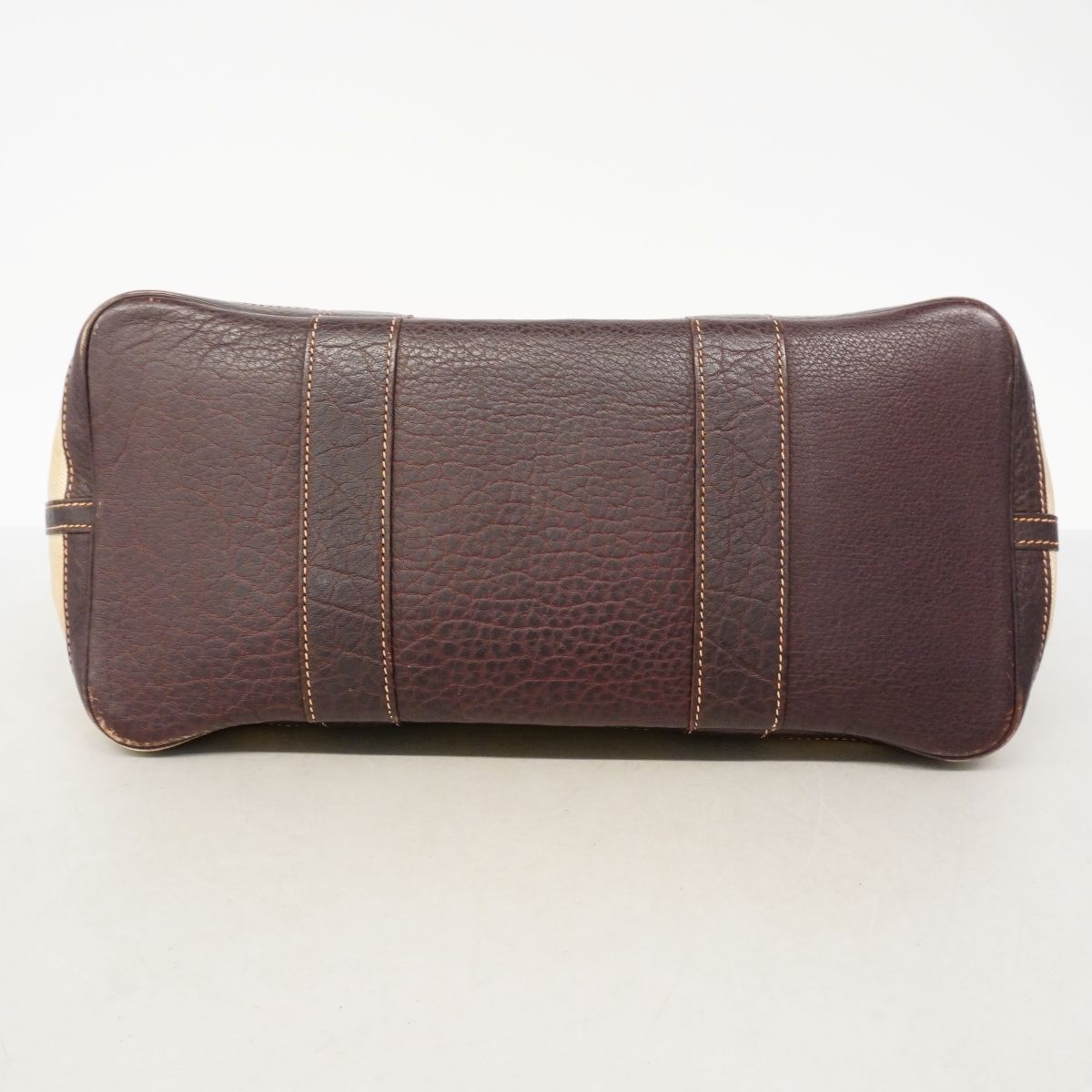 Hermes Tote Garden Party PM Toile Ash Brown Silver — view 3