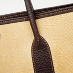 Hermes Tote Garden Party PM Toile Ash Brown Silver — view 8