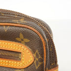 Louis Vuitton Clutch Monogram Marly Dragonne GM Brown — view 6