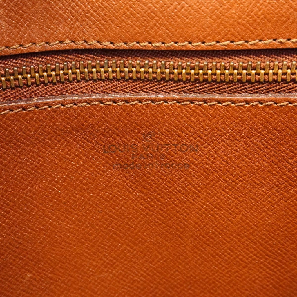 Louis Vuitton Clutch Monogram Marly Dragonne GM Brown — view 5