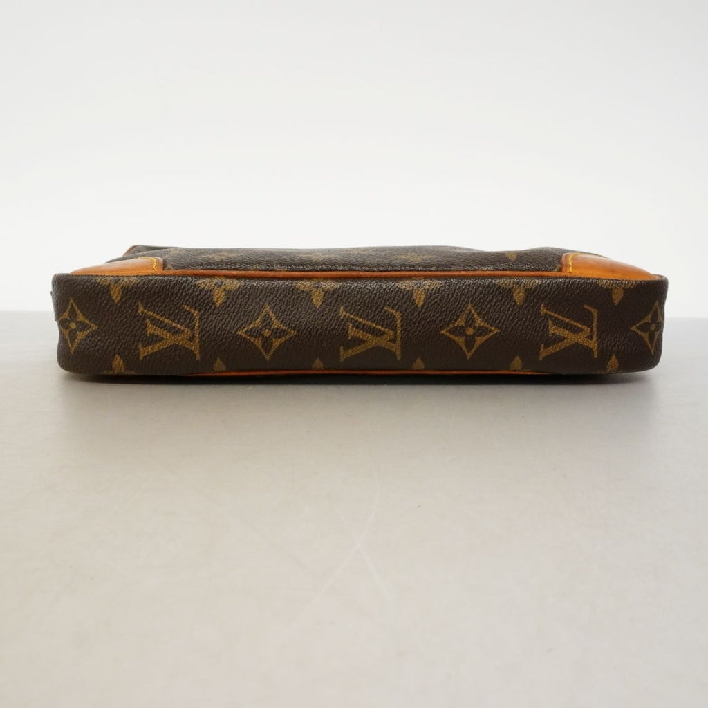 Louis Vuitton Clutch Monogram Marly Dragonne GM Brown — view 3