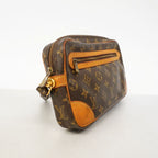 Louis Vuitton Clutch Monogram Marly Dragonne GM Brown — view 2