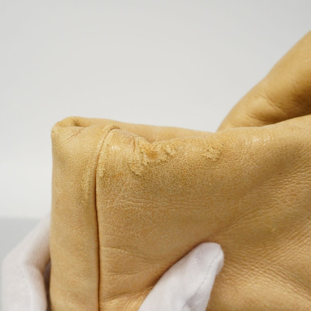Chanel Tote Coco Cocoon Leather Beige Gold — view 6