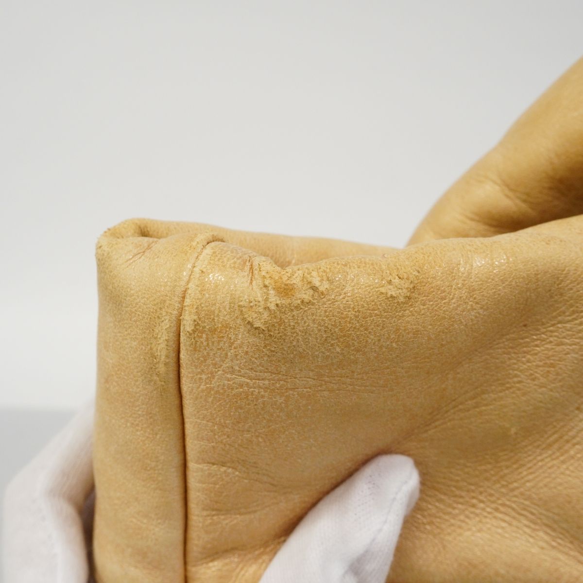 Chanel Tote Coco Cocoon Leather Beige Gold — view 6