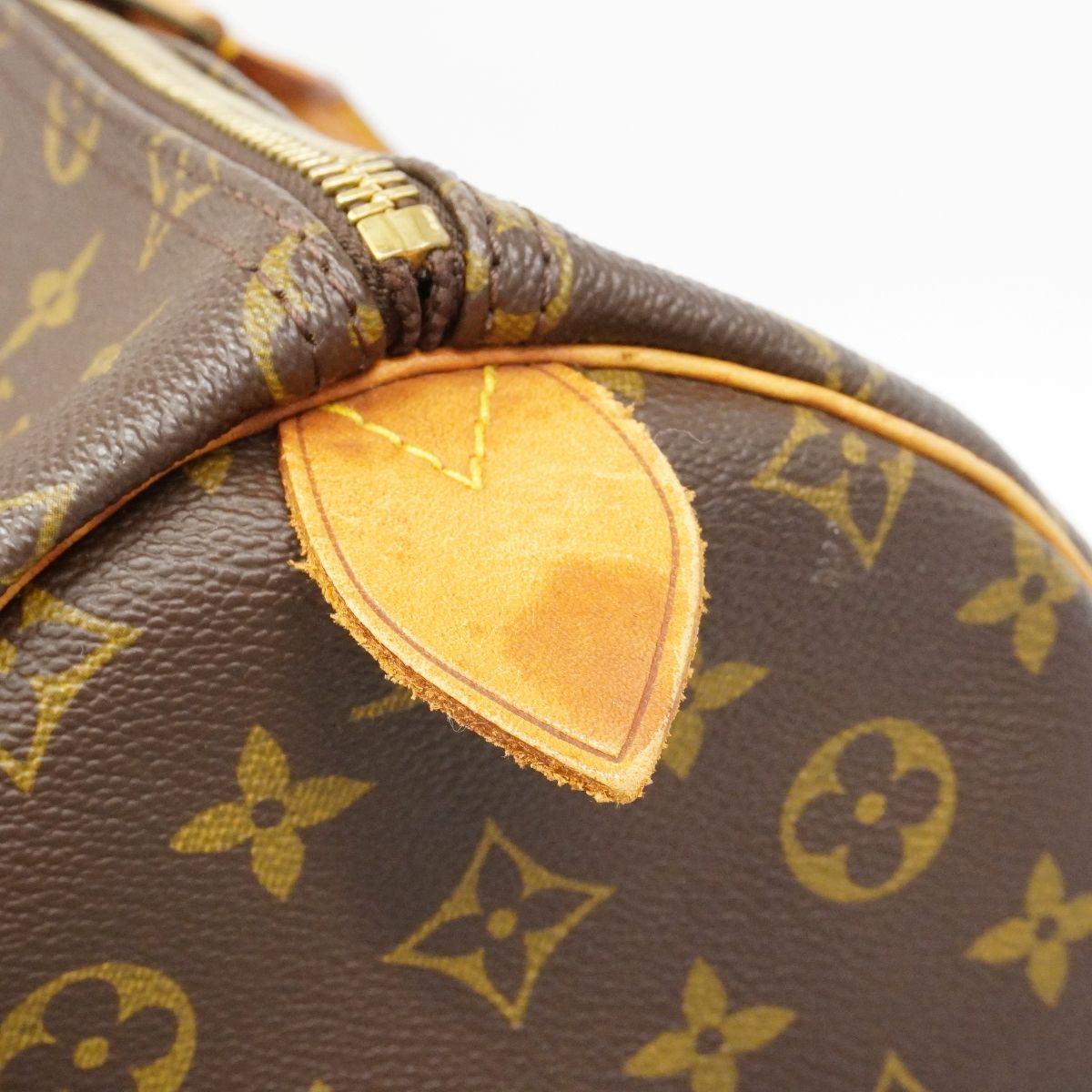 Louis Vuitton Boston Bag Monogram Keepall 55 Brown — view 9