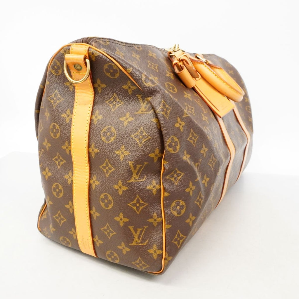 Louis Vuitton Boston Bag Monogram Keyboard Bandouliere 50 Brown — view 2