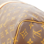Louis Vuitton Boston Bag Monogram Keyboard Bandouliere 50 Brown — view 6