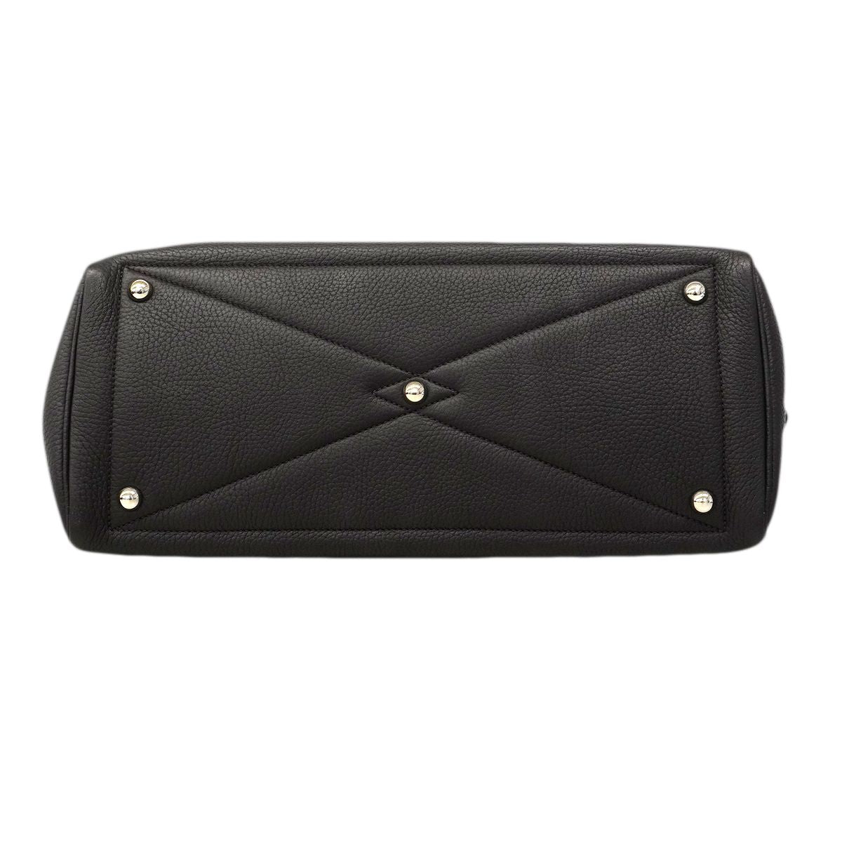 Hermes Handbag Victoria 35 Taurillon Clemence Leysin Silver — view 3