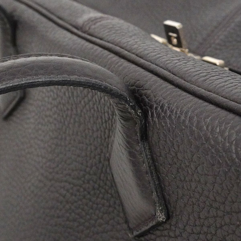 Hermes Handbag Victoria 35 Taurillon Clemence Leysin Silver — view 7
