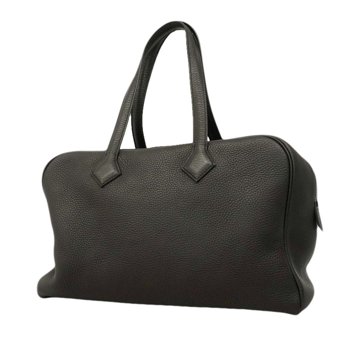 Hermes Handbag Victoria 35 Taurillon Clemence Leysin Silver