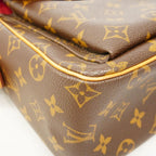 Louis Vuitton Shoulder Bag Monogram Viva Cite GM Brown — view 6