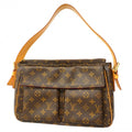 Louis Vuitton Shoulder Bag Monogram Viva Cite GM Brown