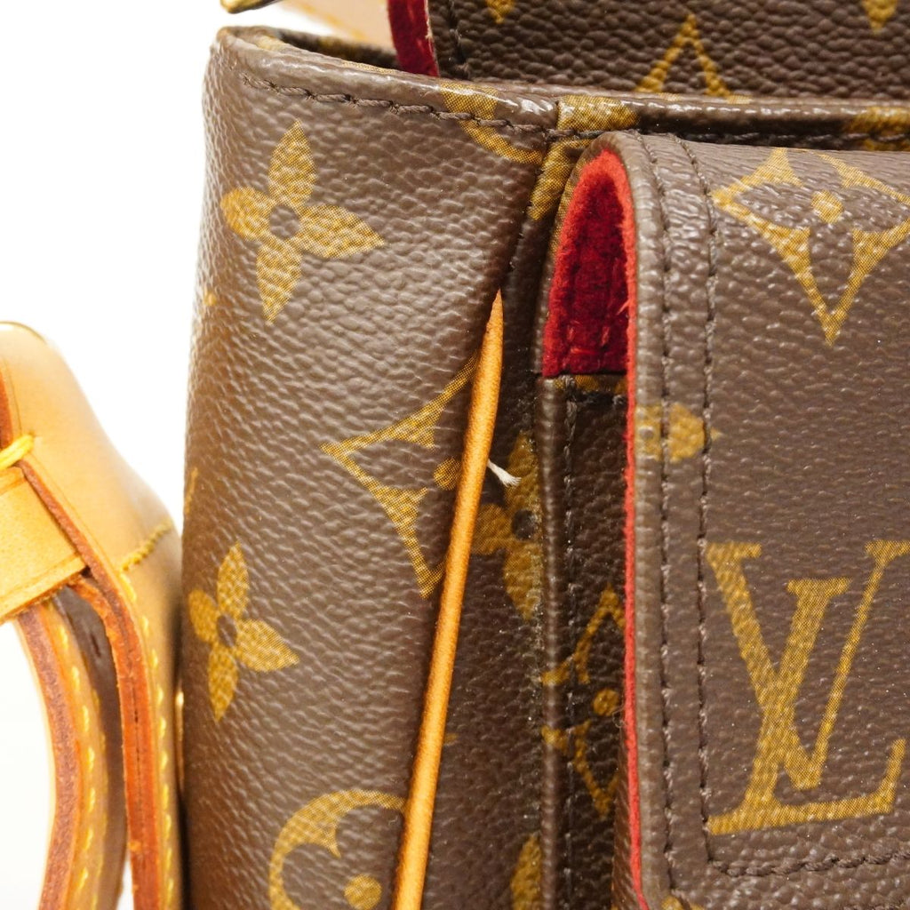Louis Vuitton Shoulder Bag Monogram Viva Cite GM Brown — view 7