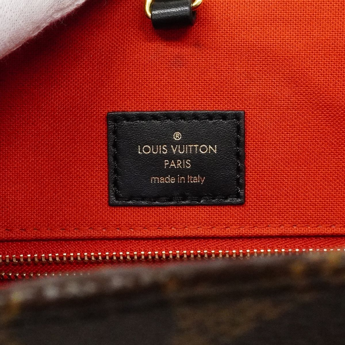 Louis Vuitton Tote Monogram Giant Reverse On The Go MM Brown — view 5