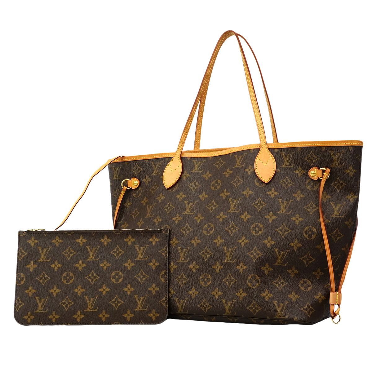 Louis Vuitton Tote Monogram Neverfull MM Brown