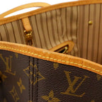 Louis Vuitton Tote Monogram Neverfull MM Brown — view 6
