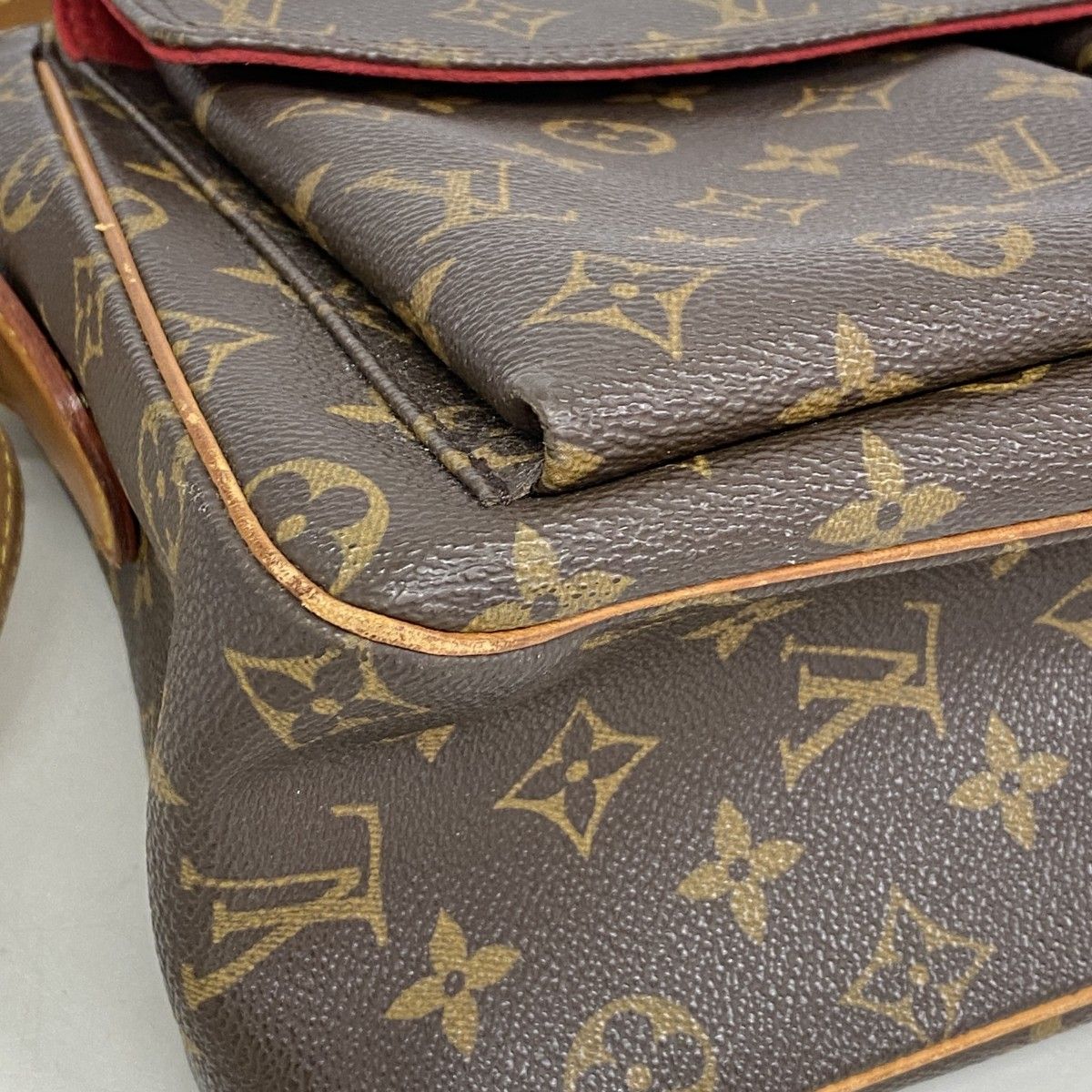 Louis Vuitton Shoulder Bag Monogram Viva Cite GM Brown — view 6