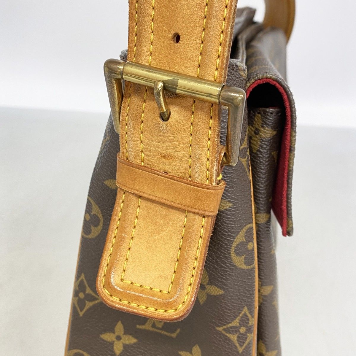 Louis Vuitton Shoulder Bag Monogram Viva Cite GM Brown — view 8