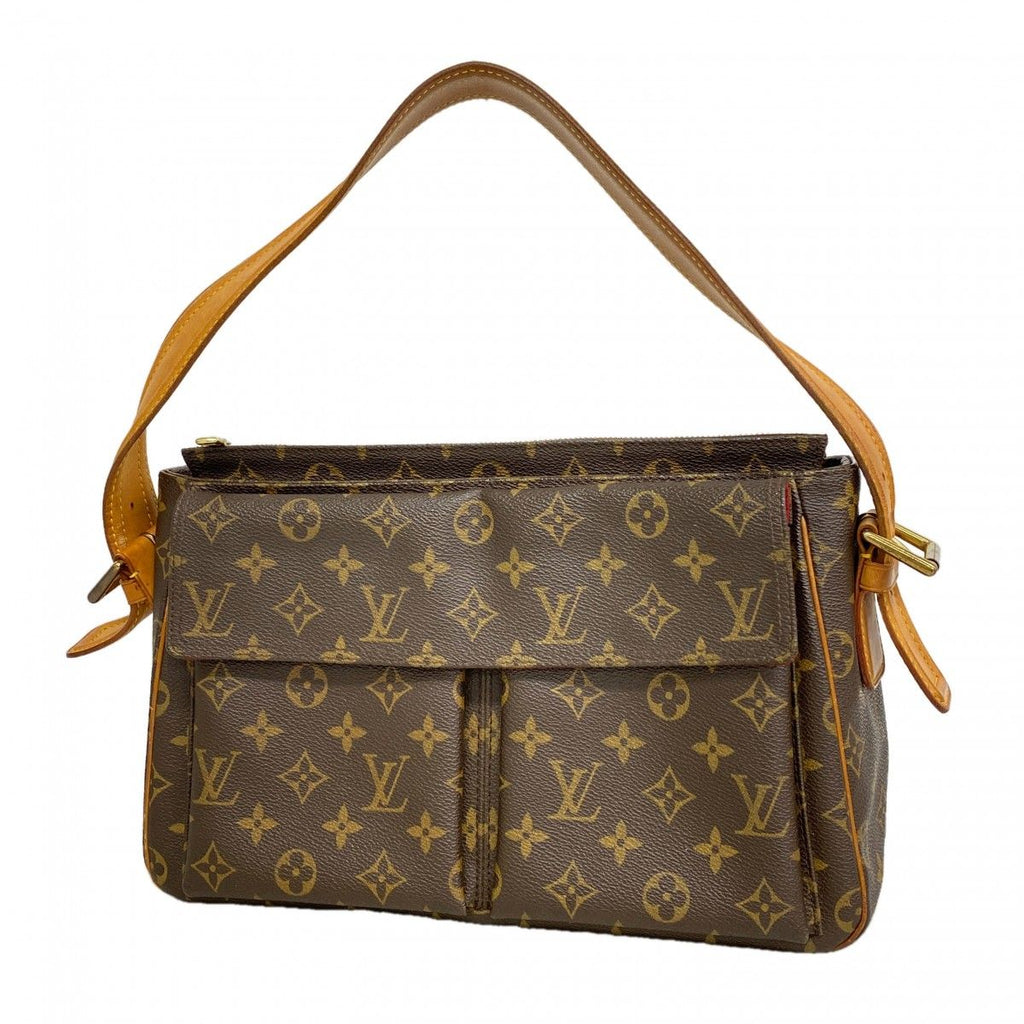 Louis Vuitton Shoulder Bag Monogram Viva Cite GM Brown
