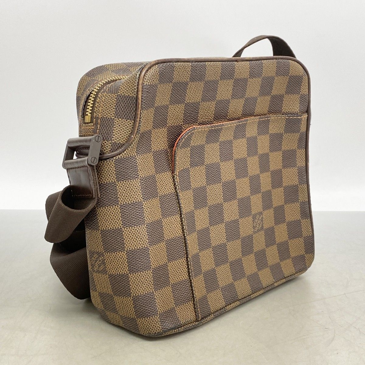 Louis Vuitton Shoulder Bag Damier Olaf PM Ebene — view 2