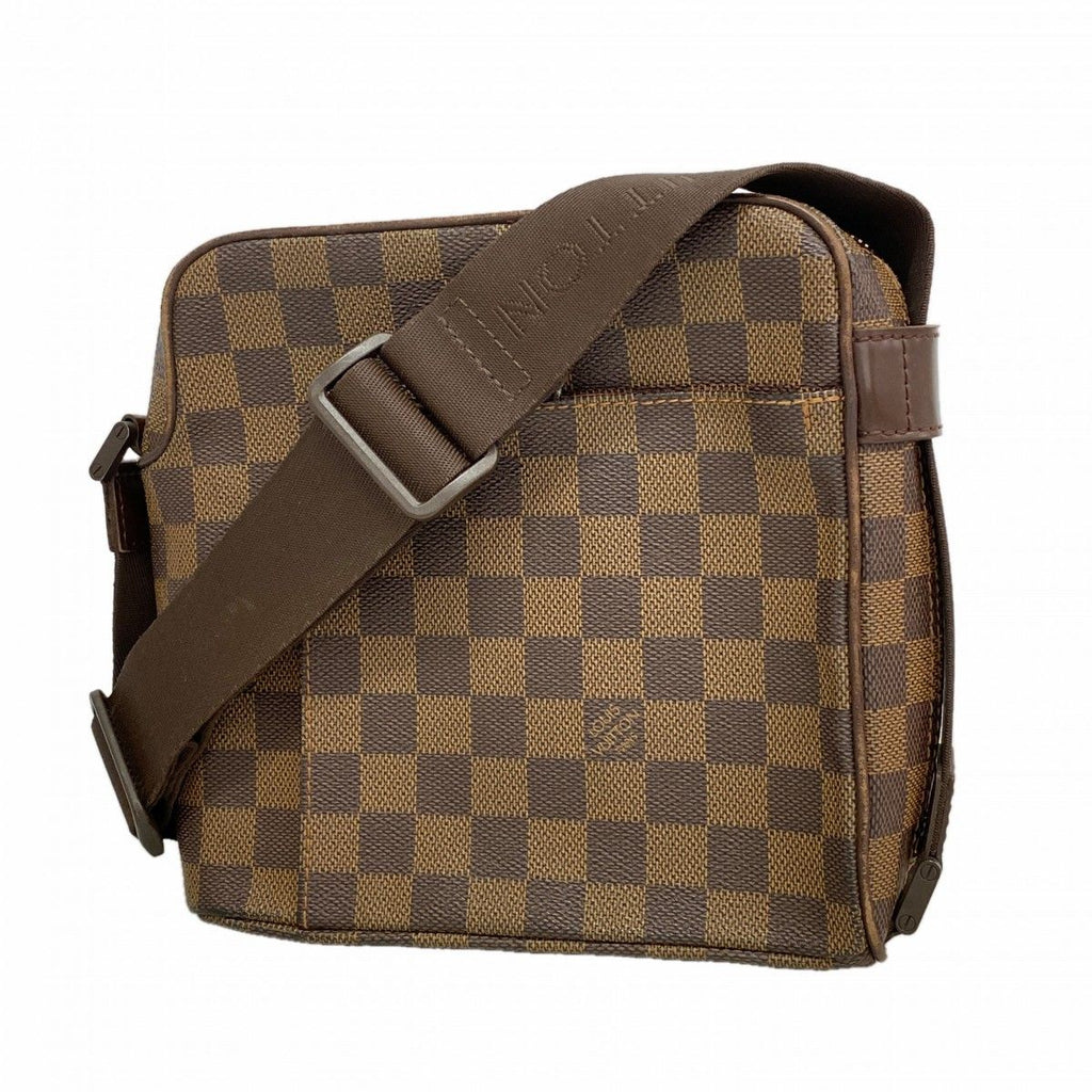 Louis Vuitton Shoulder Bag Damier Olaf PM Ebene