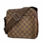 Louis Vuitton Shoulder Bag Damier Olaf PM Ebene