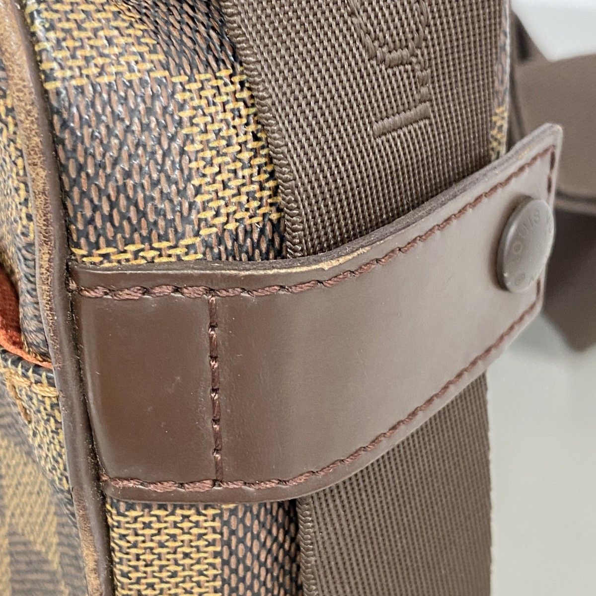 Louis Vuitton Shoulder Bag Damier Olaf PM Ebene — view 8