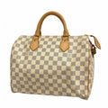 Louis Vuitton Handbag Damier Azur Speedy 30 White