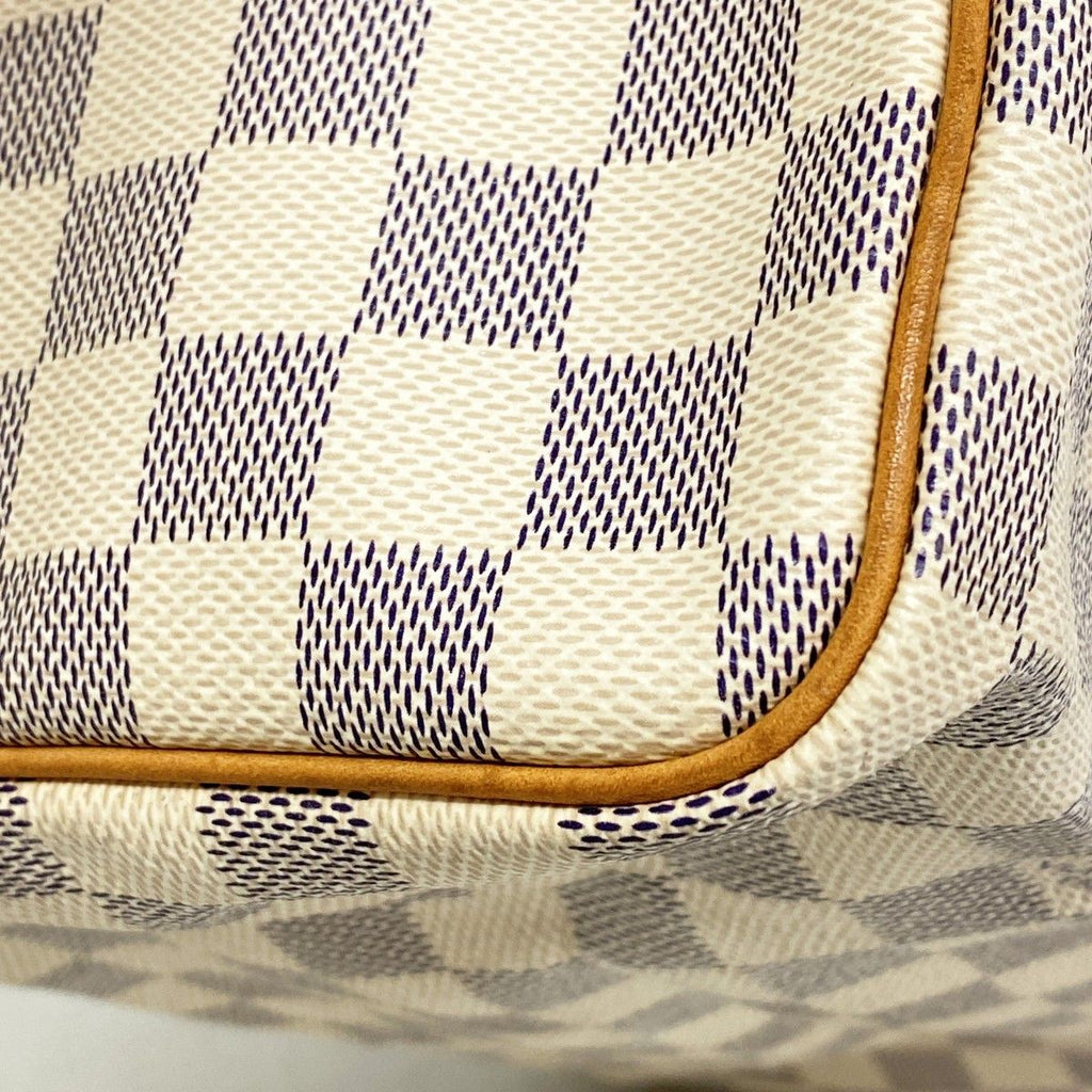Louis Vuitton Handbag Damier Azur Speedy 30 White — view 7