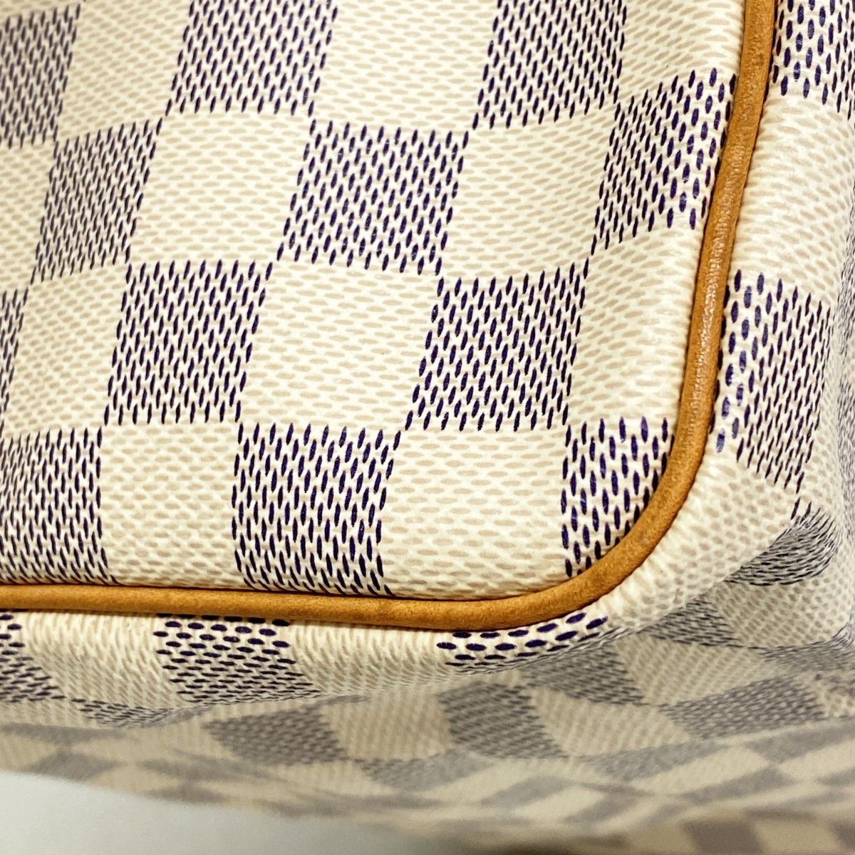 Louis Vuitton Handbag Damier Azur Speedy 30 White — view 7