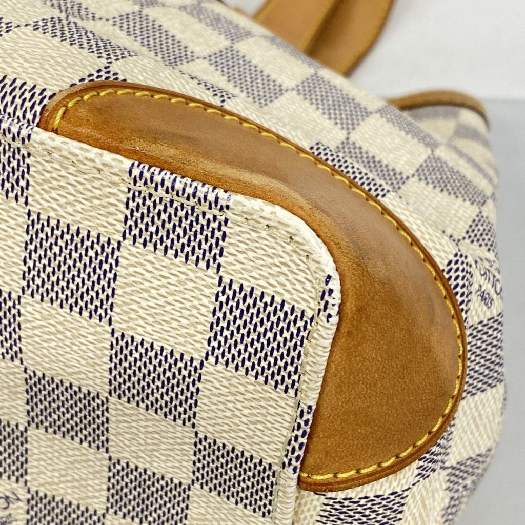 Louis Vuitton Tote Damier Azur Hampstead PM White — view 6