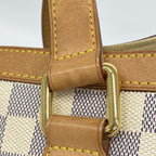 Louis Vuitton Tote Damier Azur Hampstead PM White — view 9