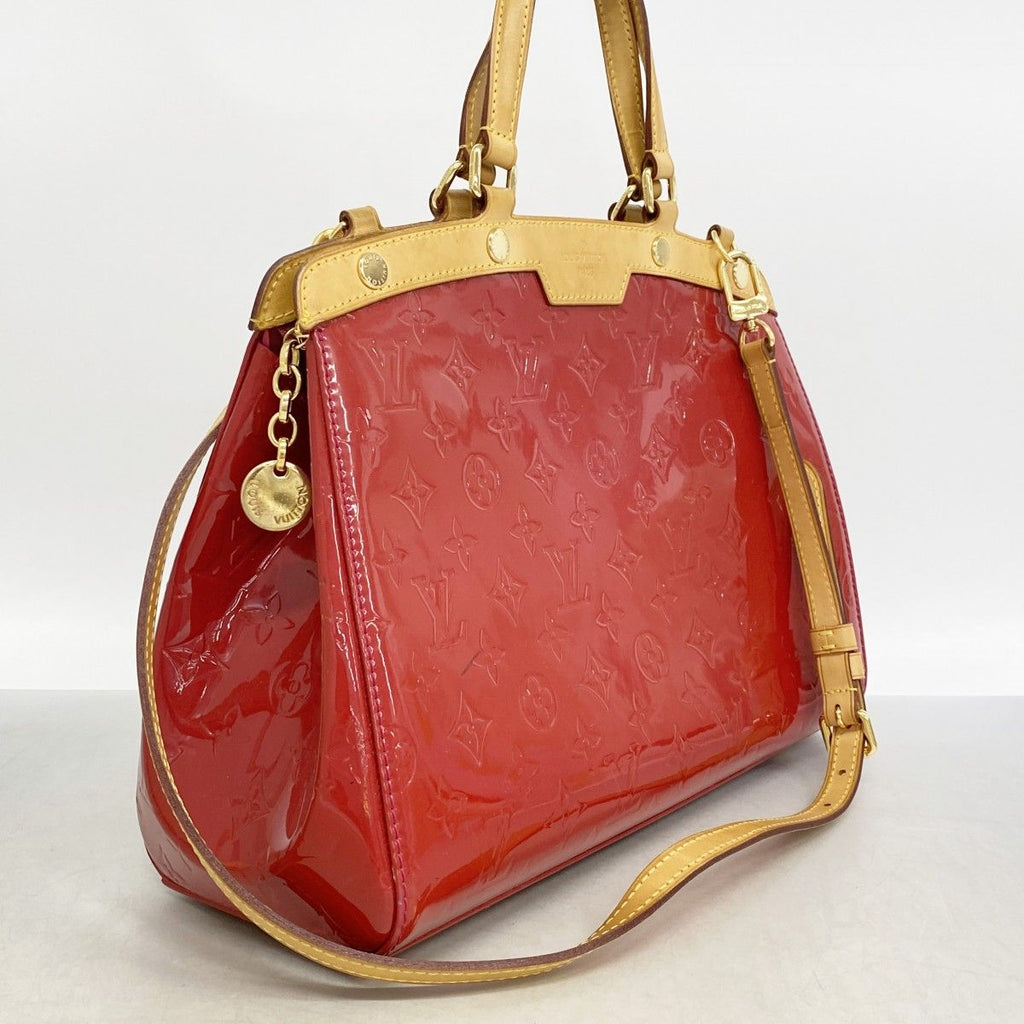 Louis Vuitton Handbag Vernis Blair MM Rose Indien 2-Way — view 2
