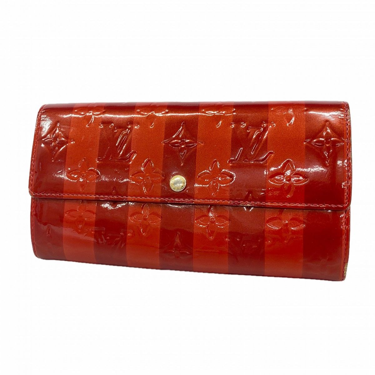 Louis Vuitton Wallet Vernis Portefeuille Sarah Pomme D'amour