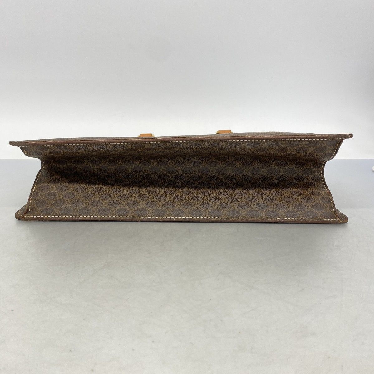 Celine Handbag Macadam Brown Gold — view 3