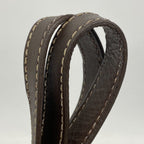 Chanel Tote Denim Black Brown Gold — view 9