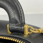Chanel Vanity Bag Caviar Leather Black Gold 2-Way — view 9