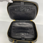 Chanel Vanity Bag Caviar Leather Black Gold 2-Way — view 4