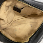 Gucci Shoulder Bag GG Marmont Leather Black Gold — view 4