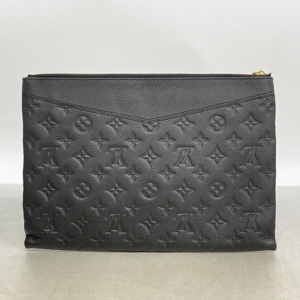 Louis Vuitton Clutch Monogram Empreinte Daily Pouch Noir — view 8