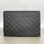 Louis Vuitton Clutch Monogram Empreinte Daily Pouch Noir — view 8