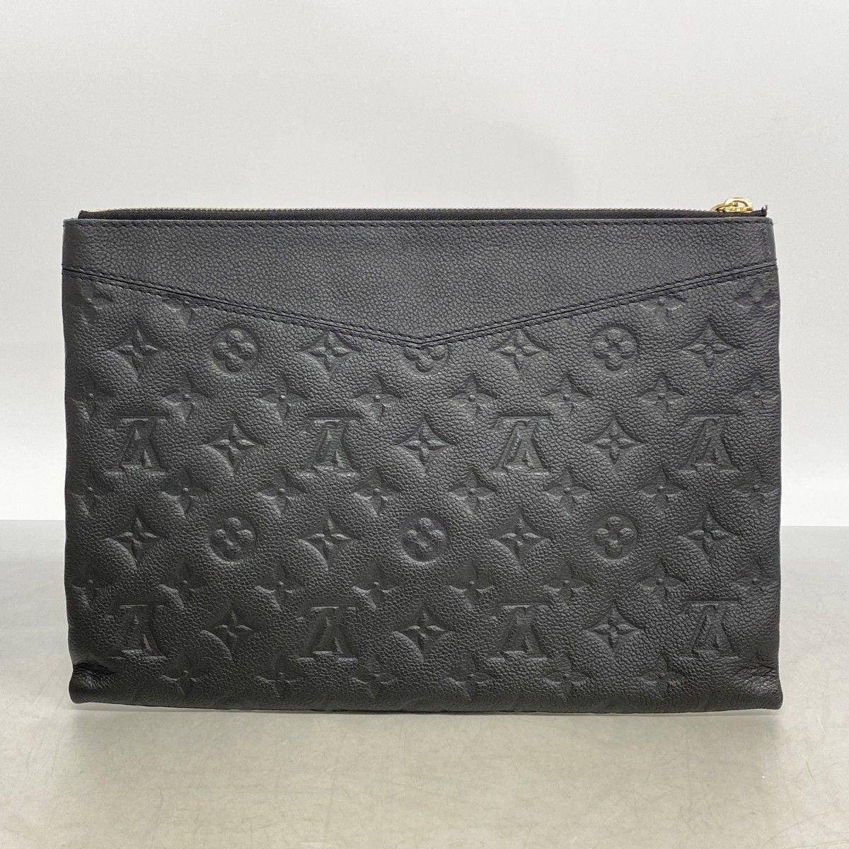 Louis Vuitton Clutch Monogram Empreinte Daily Pouch Noir — view 8