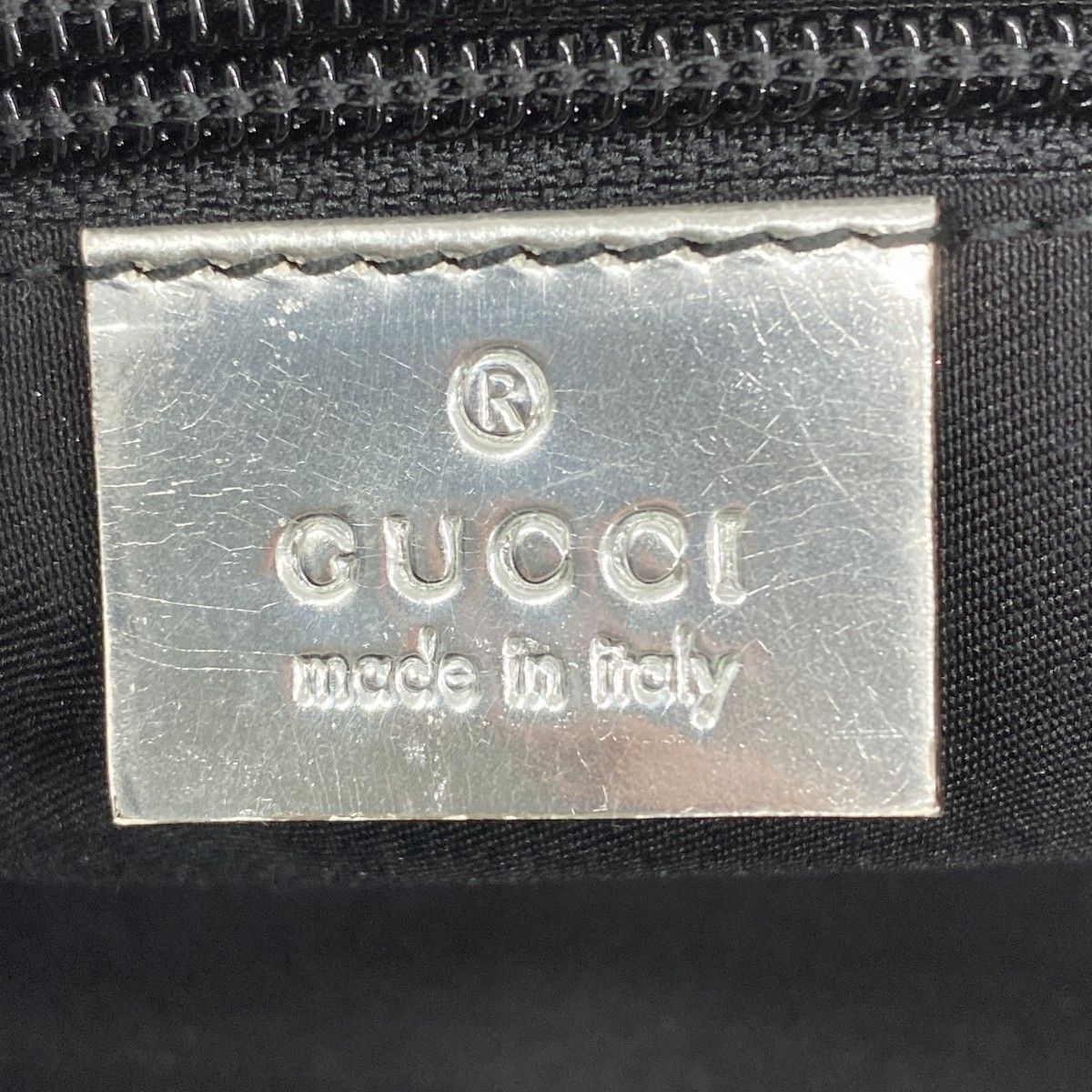 Gucci Handbag GG Canvas Nylon Silver — view 5