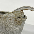 Gucci Handbag GG Canvas Nylon Silver — view 7