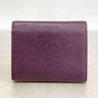 Louis Vuitton Trifold Wallet Epi Portefeuille Joy Cassis — view 9