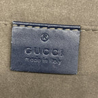 Gucci Belt Bag Guccissima Leather Navy Silver — view 5